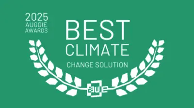 AWE Best Climate Change Solution 2025 - Logo